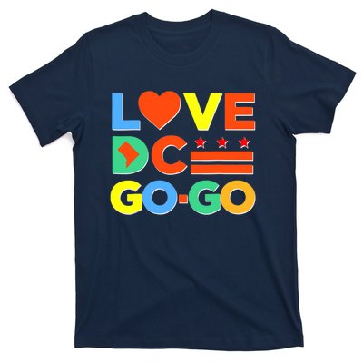 I Heart Love DC Washington D.C I Love Go Go Graphics T-Shirt