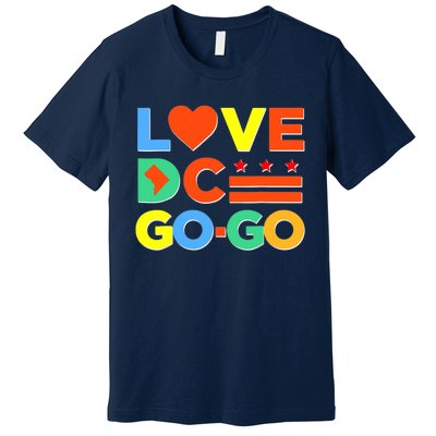 I Heart Love DC Washington D.C I Love Go Go Graphics Premium T-Shirt