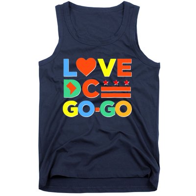 I Heart Love DC Washington D.C I Love Go Go Graphics Tank Top