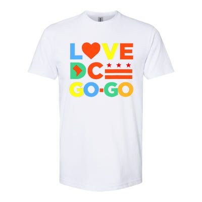 I Heart Love DC Washington D.C I Love Go Go Graphics Softstyle CVC T-Shirt