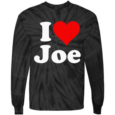 I Heart Love Joe Joseph Tie-Dye Long Sleeve Shirt