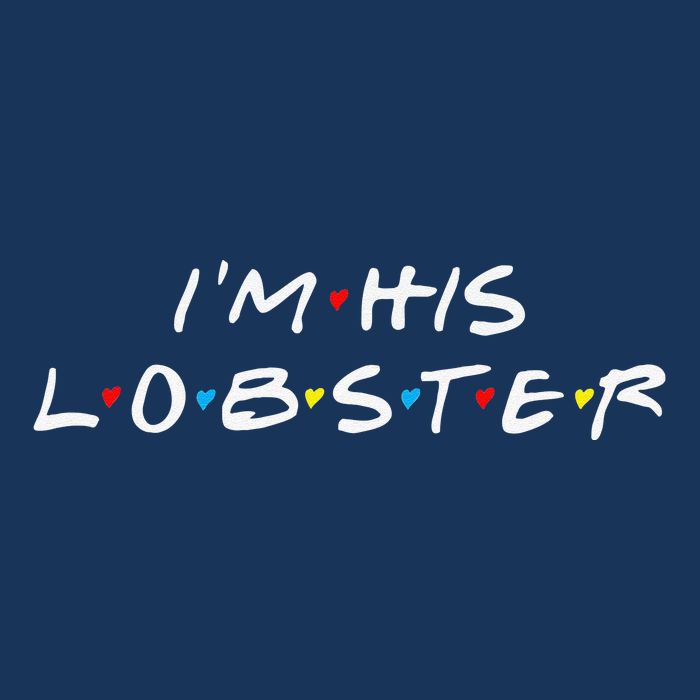 I'm His Lobster Romantic Valentine's Day Gift Infant Baby Jersey Bodysuit