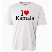 I Heart Love Kamala Harris Cooling Performance Crew T-Shirt