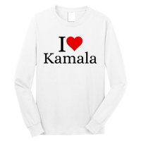 I Heart Love Kamala Harris Long Sleeve Shirt