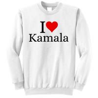 I Heart Love Kamala Harris Sweatshirt