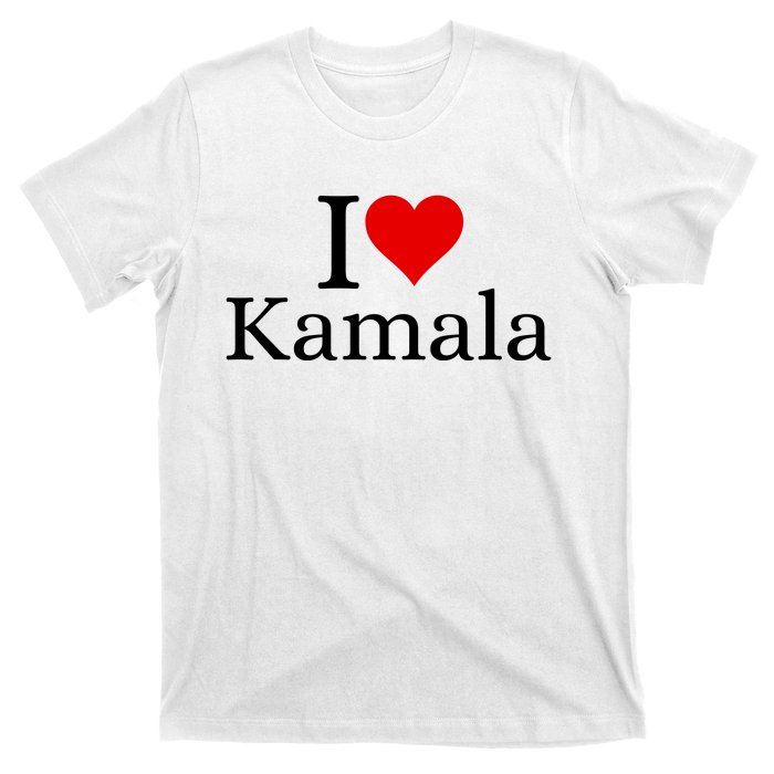 I Heart Love Kamala Harris T-Shirt