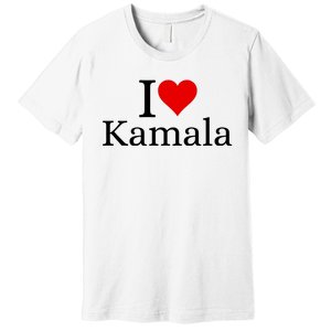 I Heart Love Kamala Harris Premium T-Shirt