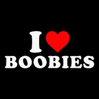 I Heart Love Boobies T-Shirt