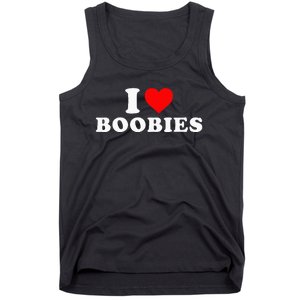 I Heart Love Boobies Tank Top