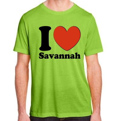 I Heart Love Savannah Adult ChromaSoft Performance T-Shirt