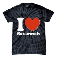 I Heart Love Savannah Tie-Dye T-Shirt