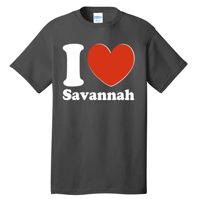 I Heart Love Savannah Tall T-Shirt