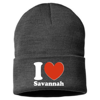 I Heart Love Savannah Sustainable Knit Beanie