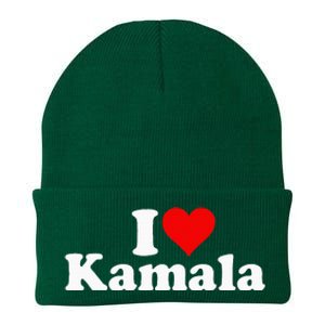 I Heart Love Kamala Harris Knit Cap Winter Beanie