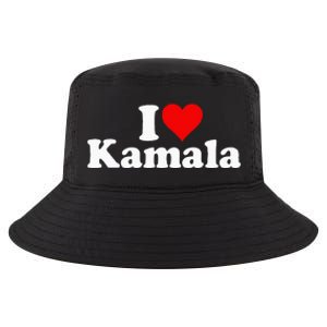 I Heart Love Kamala Harris Cool Comfort Performance Bucket Hat