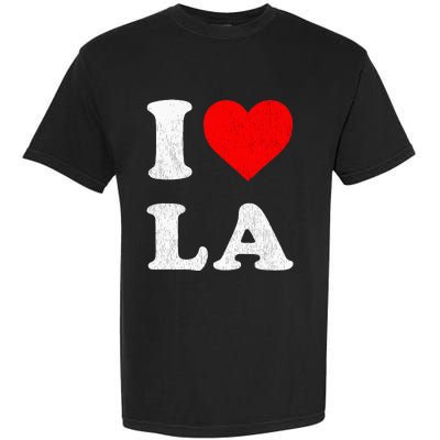 I Heart La Souvenir Garment-Dyed Heavyweight T-Shirt