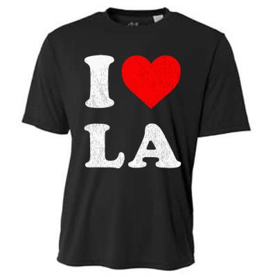 I Heart La Souvenir Cooling Performance Crew T-Shirt