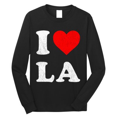 I Heart La Souvenir Long Sleeve Shirt