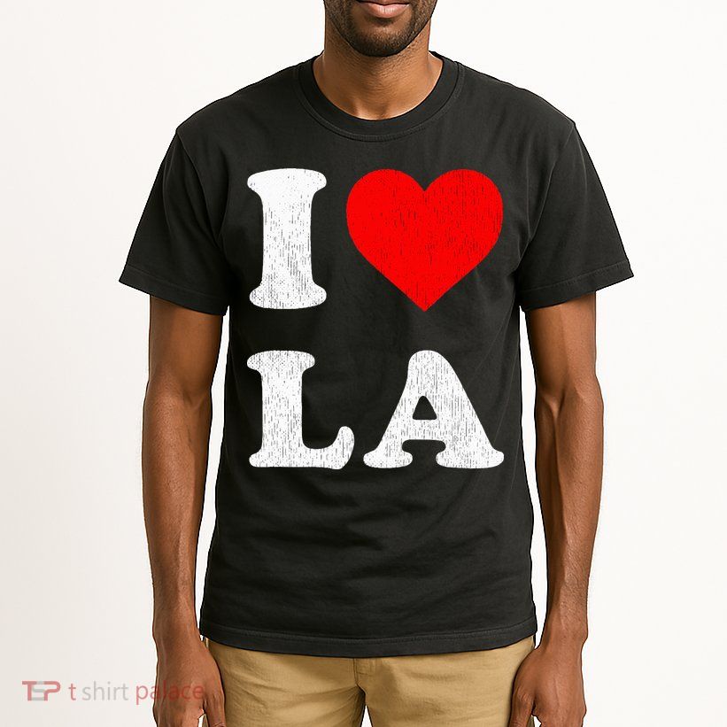 I Heart La Souvenir Tall T-Shirt