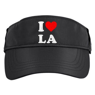 I Heart La Souvenir Adult Drive Performance Visor