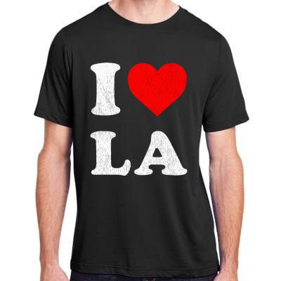 I Heart La Souvenir Adult ChromaSoft Performance T-Shirt