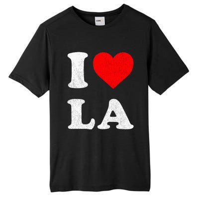 I Heart La Souvenir Tall Fusion ChromaSoft Performance T-Shirt