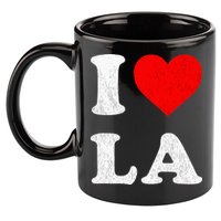 I Heart La Souvenir 11oz C Handle Ceramic Mug
