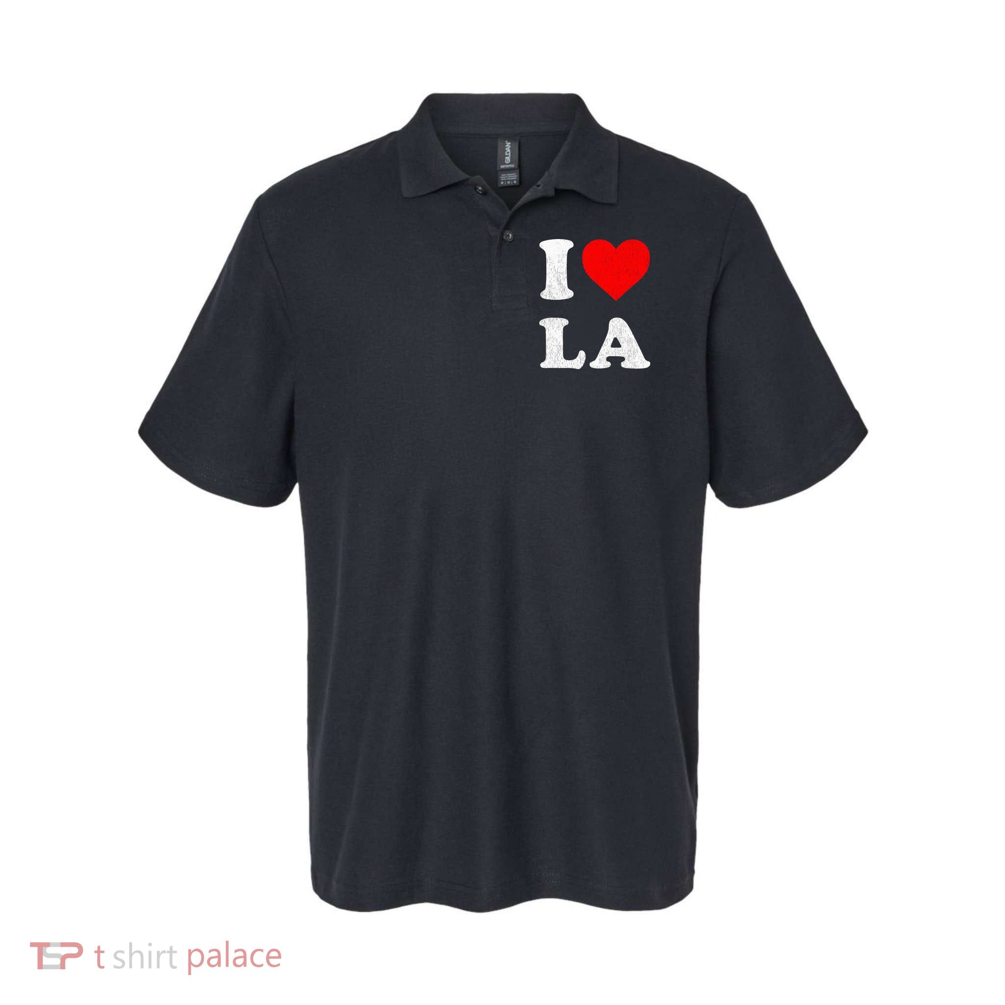 I Heart La Souvenir Polo