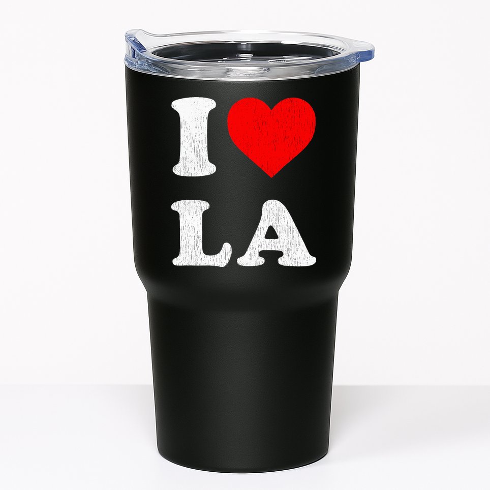 I Heart La Souvenir Tumbler