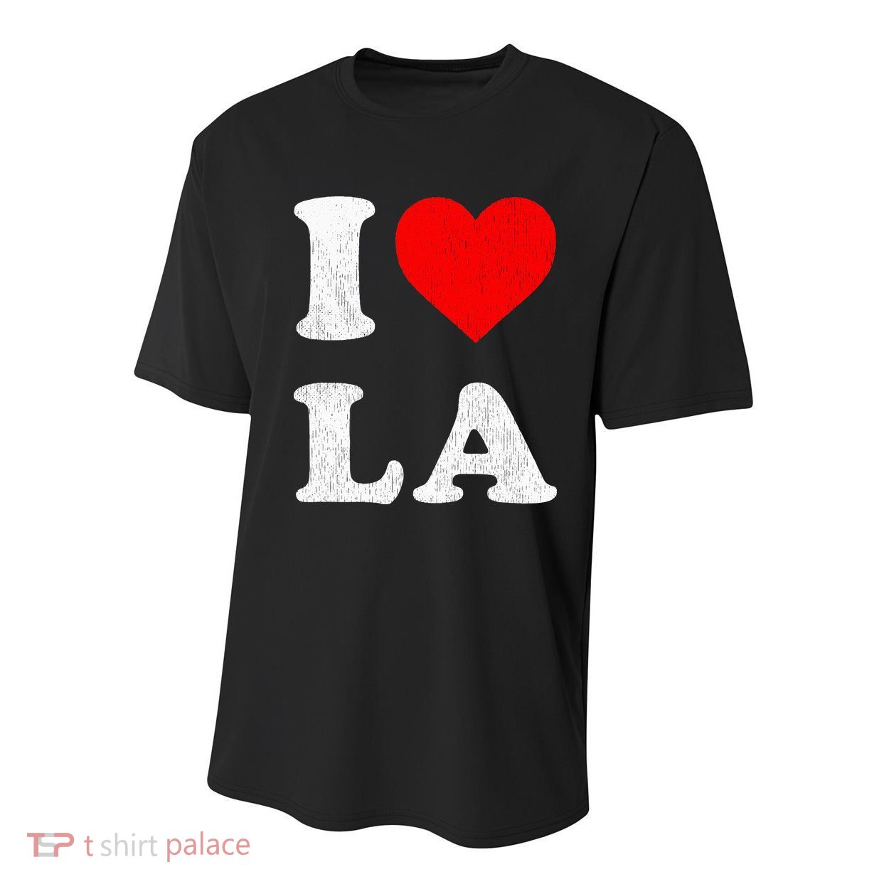 I Heart La Souvenir Youth Performance Sprint T-Shirt