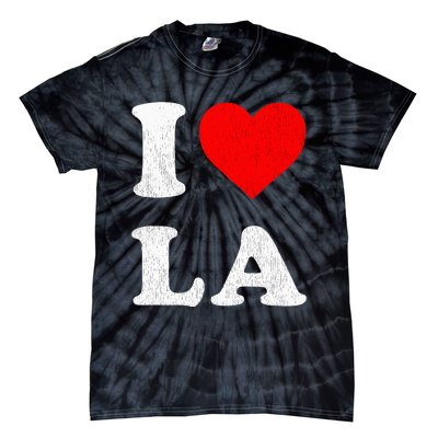 I Heart La Souvenir Tie-Dye T-Shirt