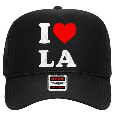 I Heart La Souvenir Trucker Hat