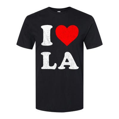 I Heart La Souvenir Softstyle® CVC T-Shirt