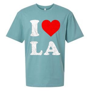 I Heart La Souvenir Sueded Cloud Jersey T-Shirt