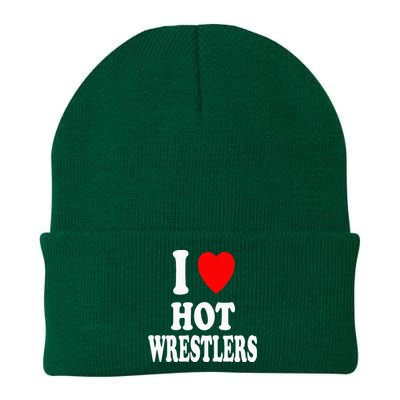 I Heart (Love) Hot Wrestlers Athletic Amateur Sexy Attracted Knit Cap Winter Beanie