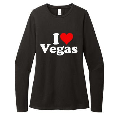 I HEART LOVE LAS VEGAS NEVADA Womens CVC Long Sleeve Shirt