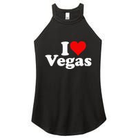 I HEART LOVE LAS VEGAS NEVADA Women's Perfect Tri Rocker Tank