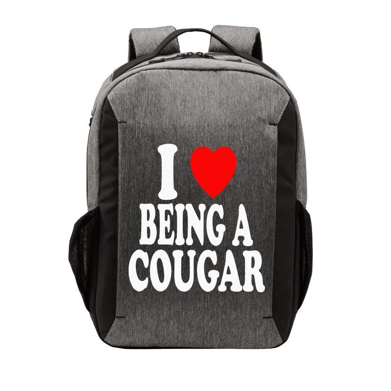 I Heart (Love) Being A Cougar Hot Older Woman Vector Backpack
