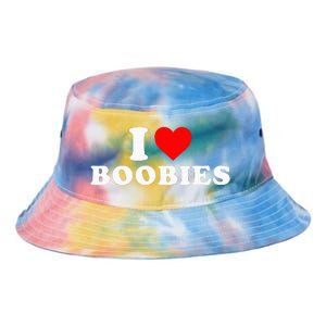 I Heart Love Boobies Tie Dye Newport Bucket Hat