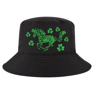 Irish Horse Lover Horseback Riding Equestrian Rider Shamrock Great Gift Cool Comfort Performance Bucket Hat