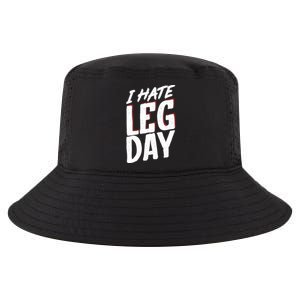 I Hate Leg Day Workout Wheelchair Cool Gift Cool Comfort Performance Bucket Hat