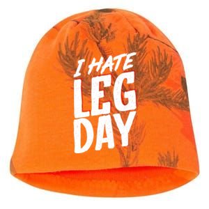 I Hate Leg Day Workout Wheelchair Cool Gift Kati - Camo Knit Beanie