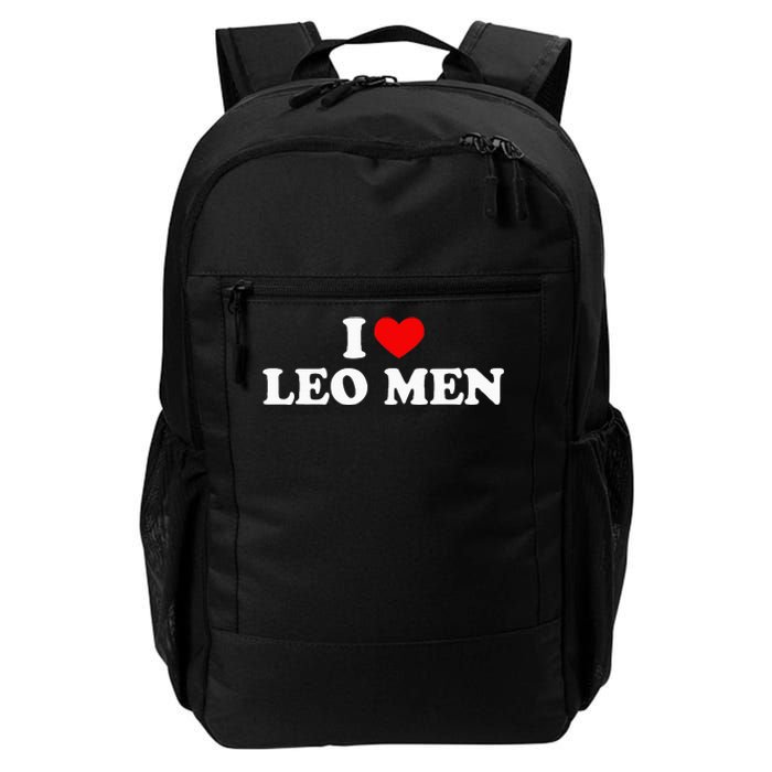 I Heart Leo M.E.N Funny Zodiac Sign Daily Commute Backpack