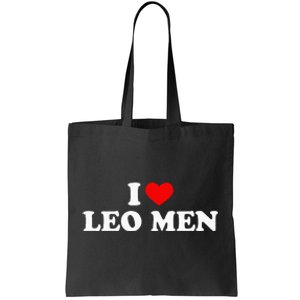 I Heart Leo M.E.N Funny Zodiac Sign Tote Bag