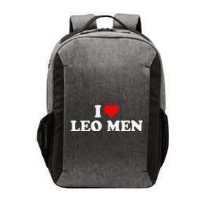 I Heart Leo M.E.N Funny Zodiac Sign Vector Backpack