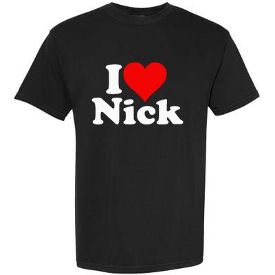 I Heart Love Nick Nicholas Garment-Dyed Heavyweight T-Shirt