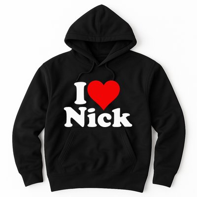 I Heart Love Nick Nicholas Hoodie