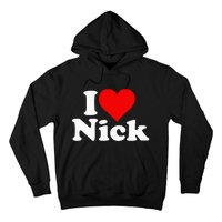 I Heart Love Nick Nicholas Hoodie