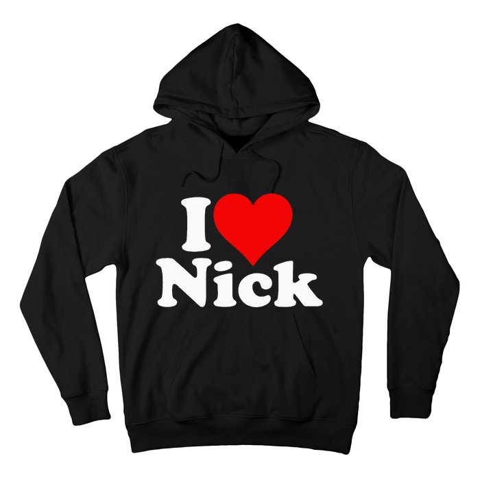 I Heart Love Nick Nicholas Hoodie