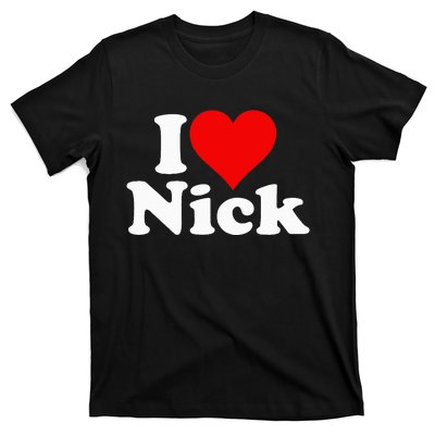 I Heart Love Nick Nicholas T-Shirt